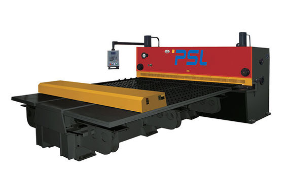 Cnc Sheet Metal Shear Machine 12mm 20mm Automatic Hydraulic Shear Front Feeding Table
