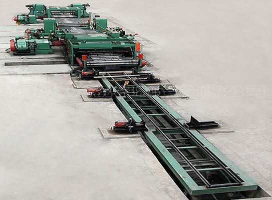 Cr Hr Hot Rolled Automatic Aluminium Coil Slitting Machine Leveling Shearing Staking