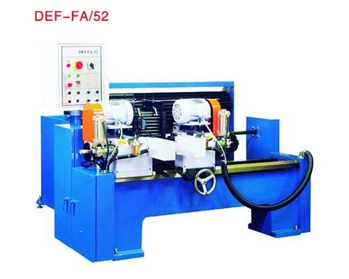 Double End Steel Square Round Bar Chamfering Machine Mesin Deburring Tabung Otomatis